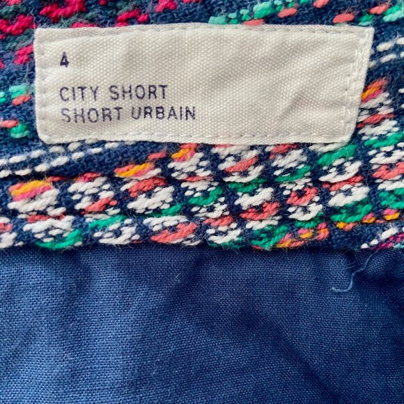 GAP 100% Cotton City Shorts - Size 4 - Picture 5 of 6